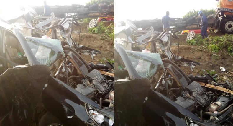 Accident at Gomoa Okyereko on the Winneba-Highway claims lives of 3 foreigners