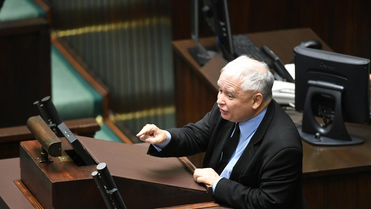 Jarosław Kaczyński sejm