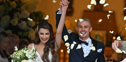 Reprezentant Polski wziął ślub. Wśród gości gwiazda naszej kadry [DUŻO ZDJĘĆ]