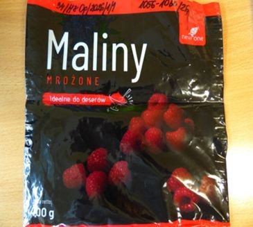 Úrad verejného zdravotníctva upozorňuje na mrazené maliny z Poľska. 