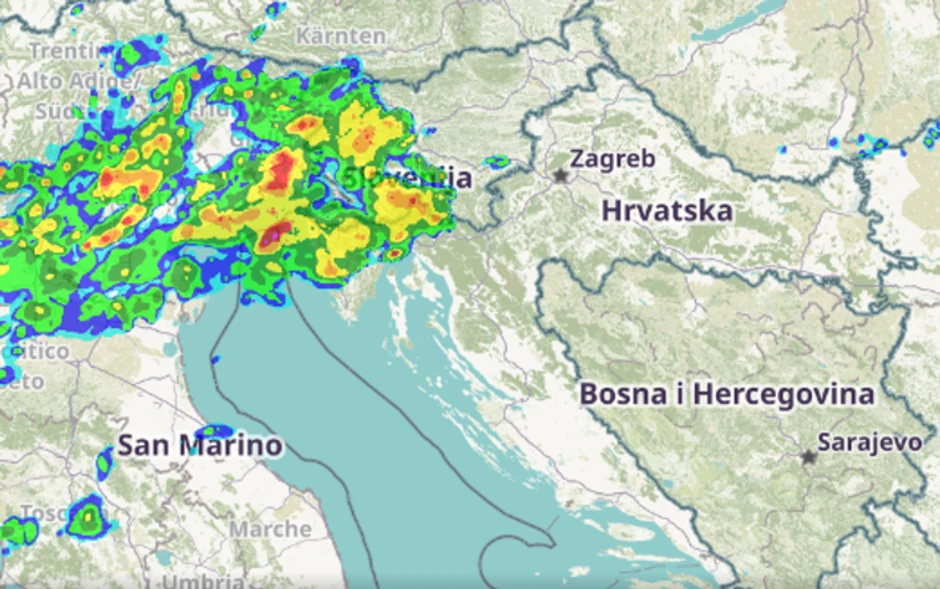 Snažno nevreme će pogoditi Hrvatsku