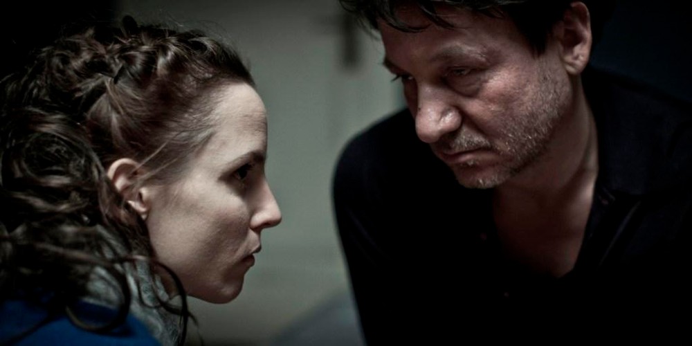 Julia Kijowska i Robert Więckiewicz w filmie 'Pod Mocnym Aniołem'