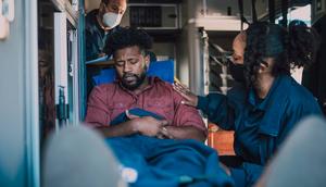 People inside an ambulance [Image Credit: RDNE]