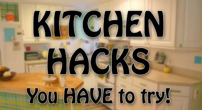 5 Kitchen hacks everyone should know