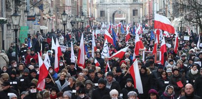 Gdańsk bronił Wałęsy. Manifestacja KOD