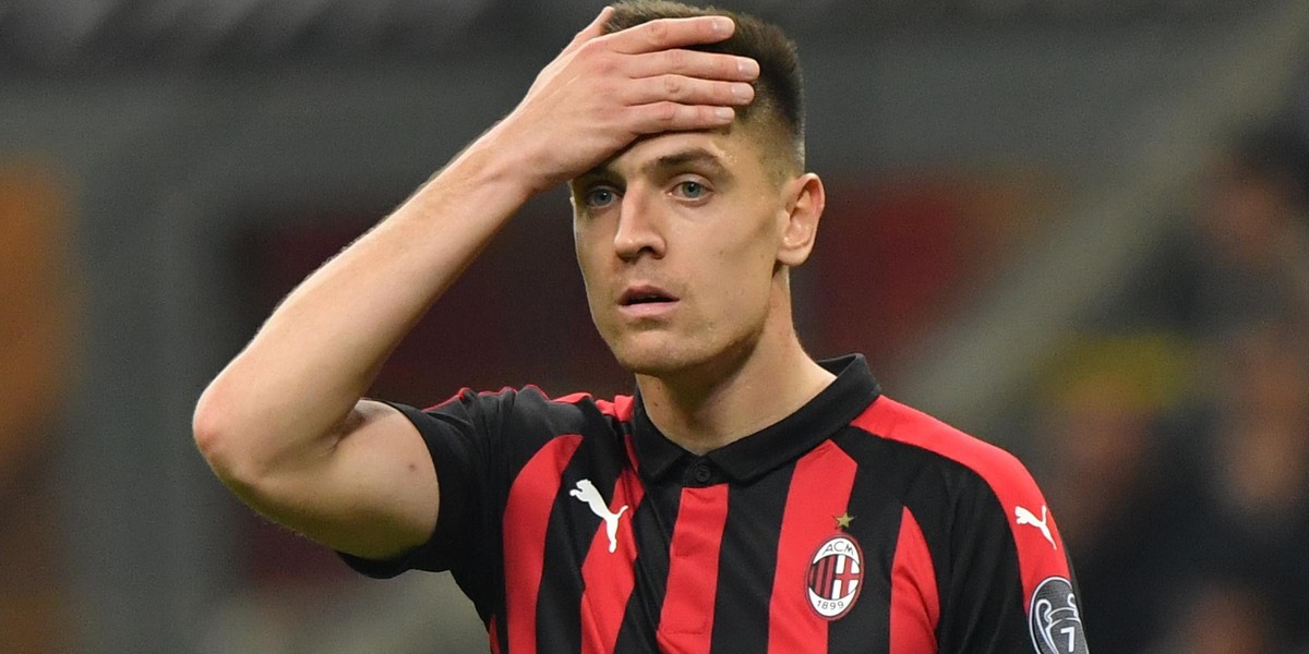 Krzysztof Piątek dołączył do elitarnego grona piłkarzy AC Milan - Piłka