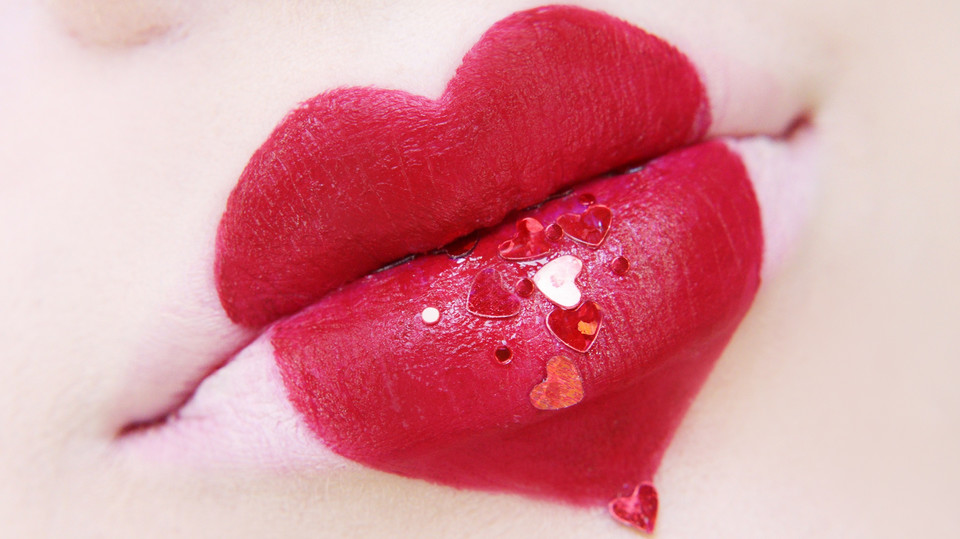 Walentynkowe usta:  Valentines Lips