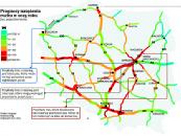 Prognozy natężenia ruchu w 2025 roku