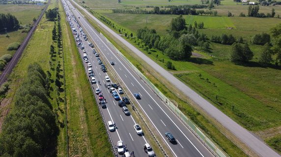 Wypadek na S3. Zablokowana trasa w stronę morza