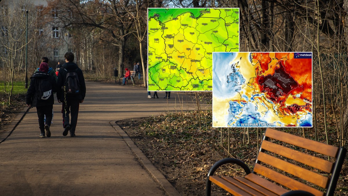 Jeszcze w tym tygodniu aż 20 st. C! Największy bąbel ciepła dopiero nadchodzi