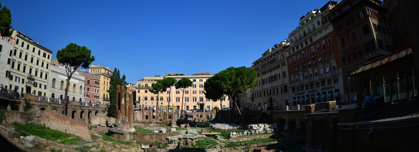 Mesto na kojem je Brut ubio Cezara - kliknite na sliku za uvećanje (+)
