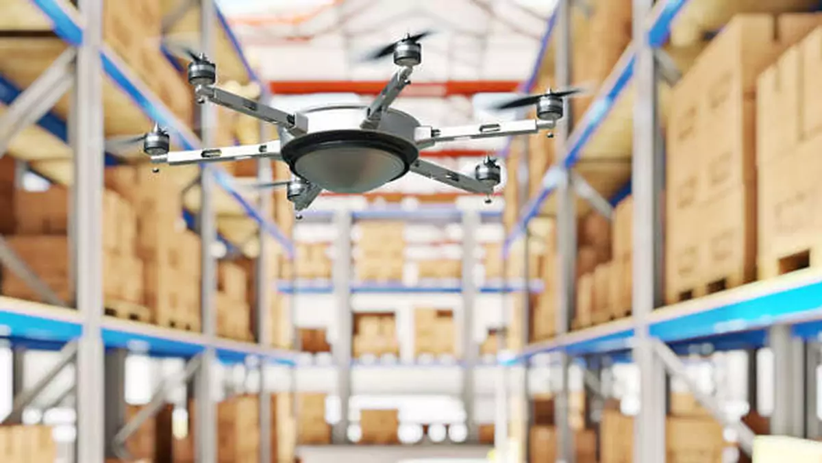 Flota dronów z MIT będzie zarządzać przestrzenią magazynową