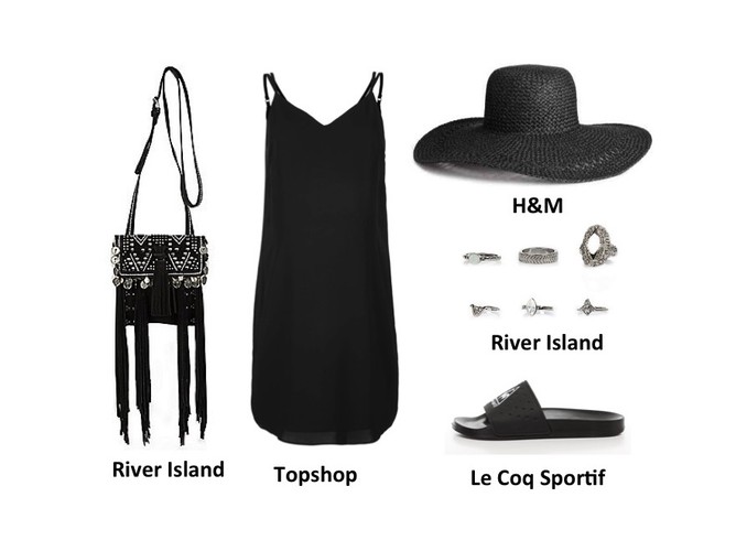 Letnie STYLIZACJE z małą czarną