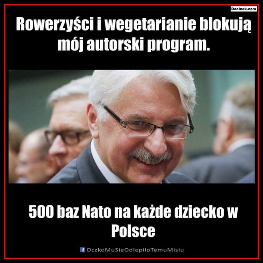 Memy po wypowiedziach ministra Waszczykowskiego