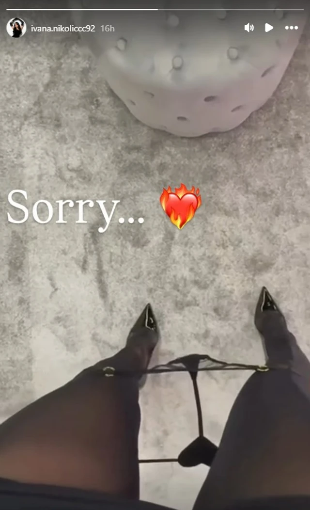 SPALE JOJ GAĆE, I TO TANGE SA SRCEM POZADI! Ivana Nikolić je digla nogu sa kočnice provokacije i ne spušta je!