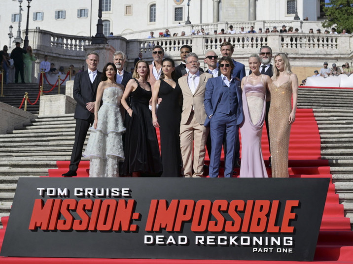 Tom Cruise i ekipa filmu "Mission: Impossible - Dead reckoning Part 1"