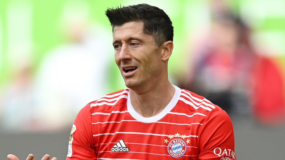 Robert Lewandowski w barwach Bayernu Monachium