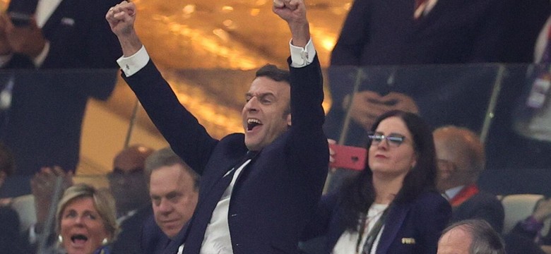 Prezydent Macron dumny z "Les Blues" potwierdził obecność na finale
