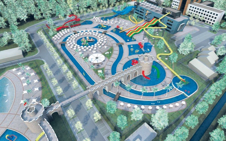 Maketa akvaparka u koji će biti uloženo četiri miliona dinara