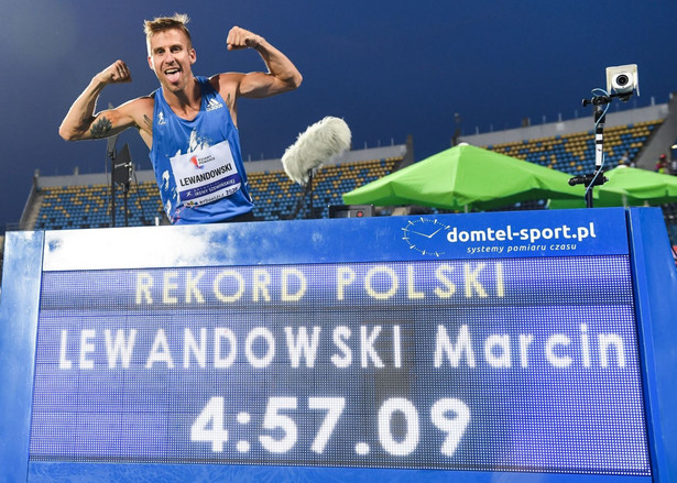 Marcin Lewandowski z rekordem