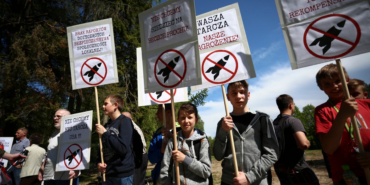 Protest w Redzikowie, 13 maja 2016 roku