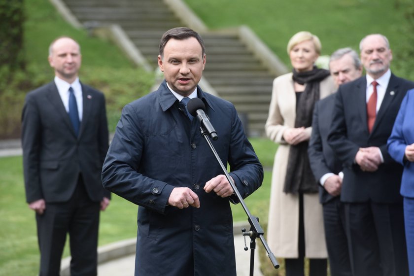 Prezydent Andrzej Duda