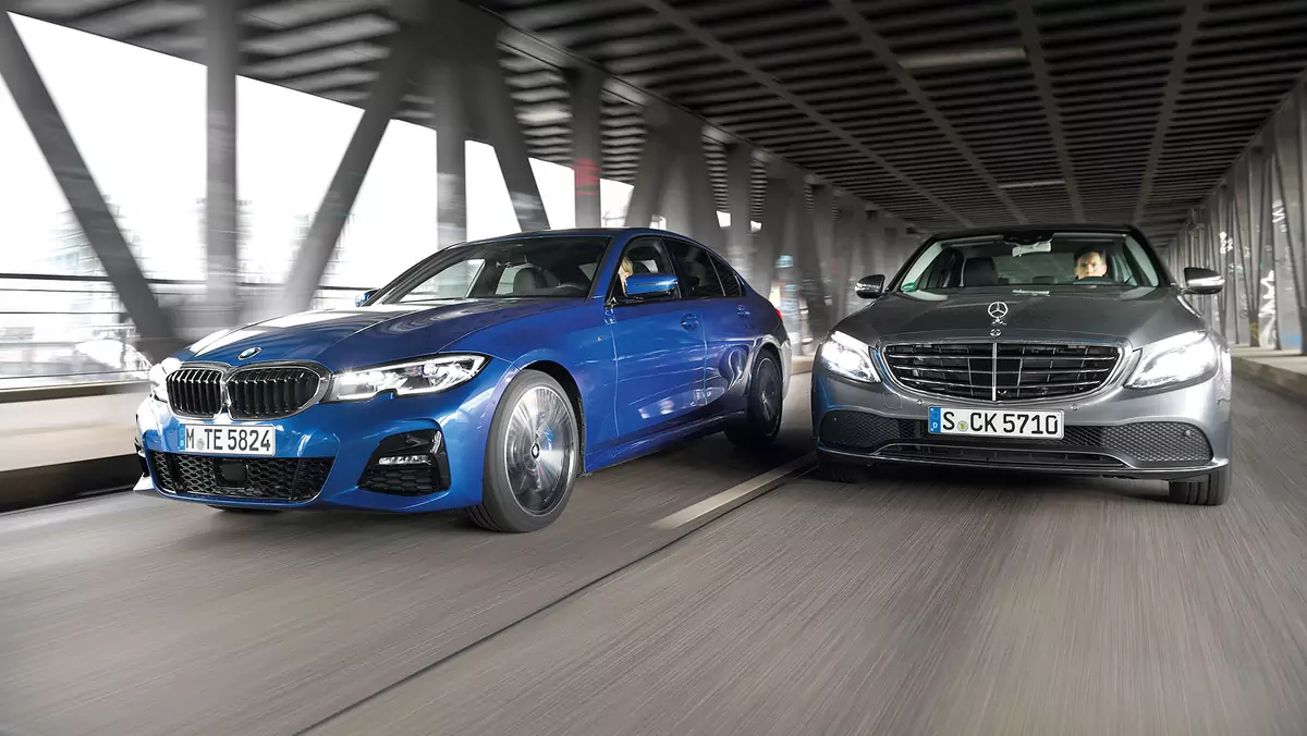 BMW 330i kontra Mercedes C 300 - odwieczni rywale