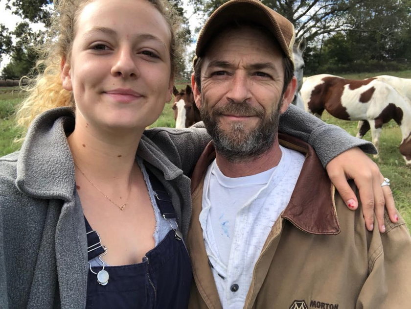 Sophie Perry i Luke Perry