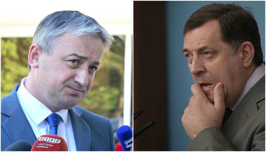 Branislav Borenović i Milorad Dodik 