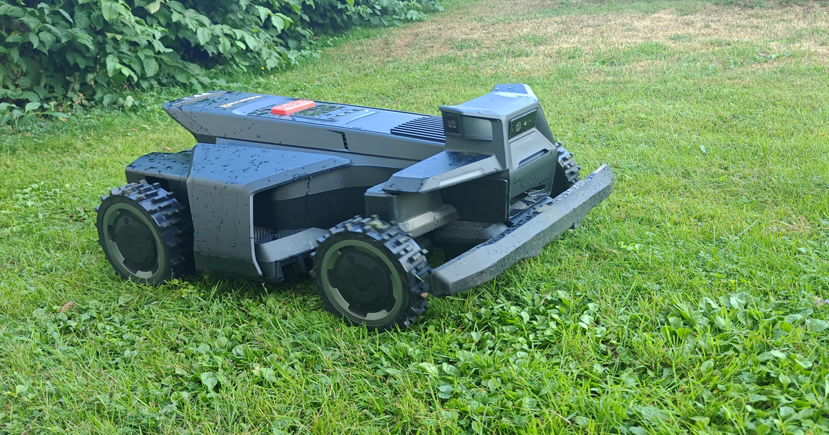 Segway Navimow X420 im Test: Starker Allrad-Mähroboter im Raumschiff-Look