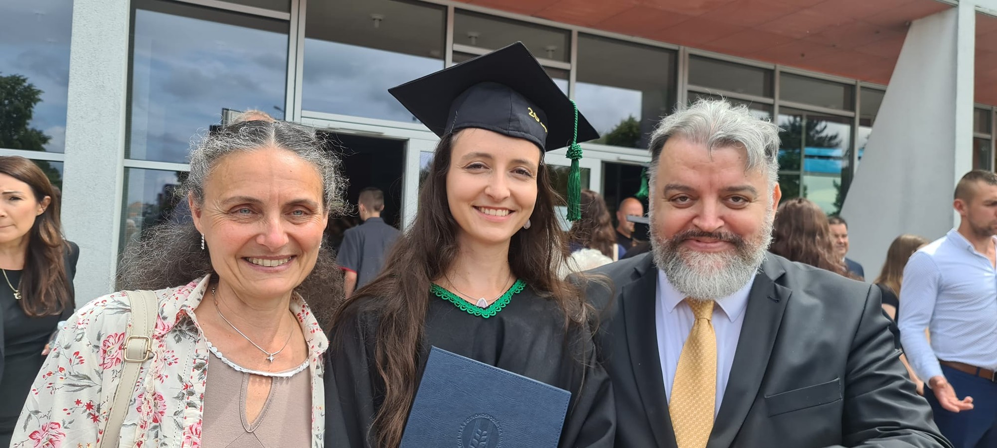 Eduard Chmelár s dcérkou Barborou.