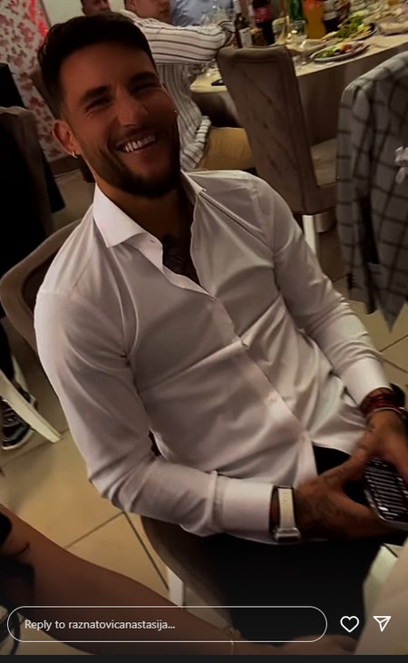 Anastasija i Gudelj na svadbi