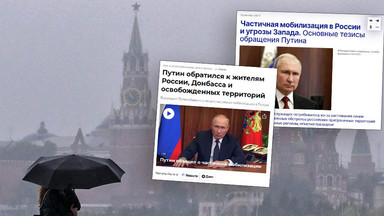 Rosyjska propaganda o orędziu Putina. Uwagę zwraca kilka wątków
