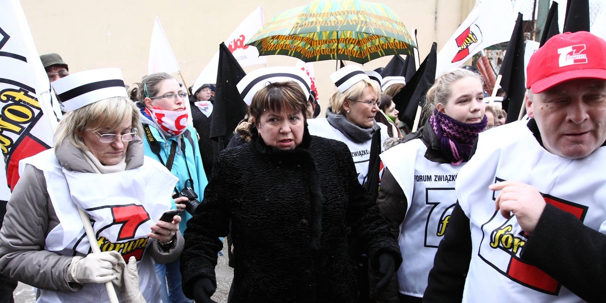 protest pielegniarek