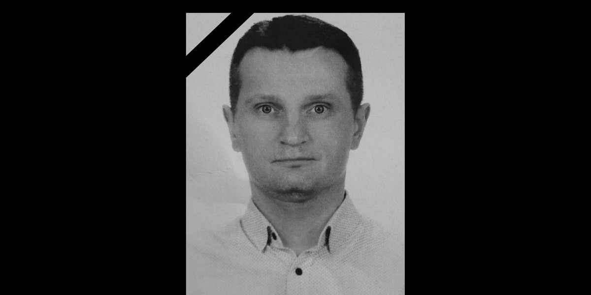 Warszawa. Nie żyje asp. Robert Pieńkowski.