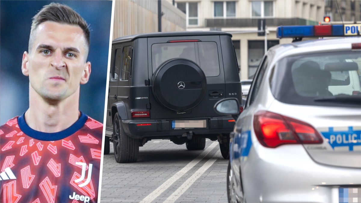 Milik będzie przesłuchany przez policję za łamanie przepisów w Warszawie