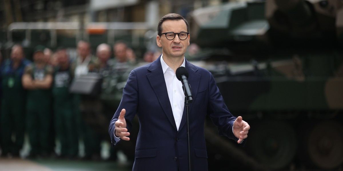 Premier Mateusz Morawiecki