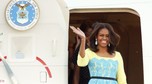 Michelle Obama z córkami w Wielkiej Brytanii