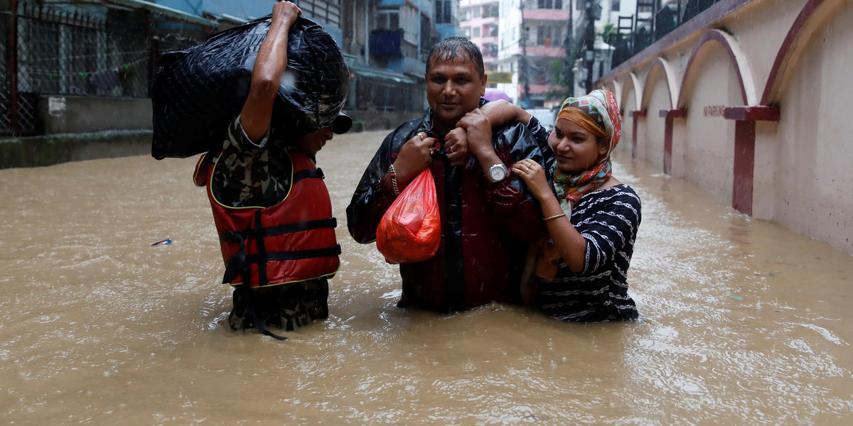 Powódź w Nepalu