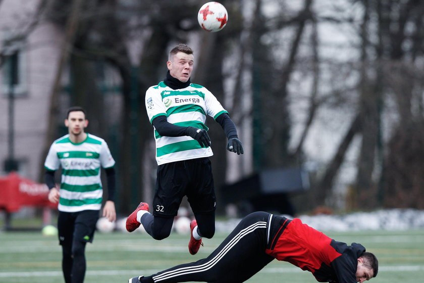 Pilka nozna. Sparing. Lechia Gdansk - GTS Kolbudy. 27.01.2018