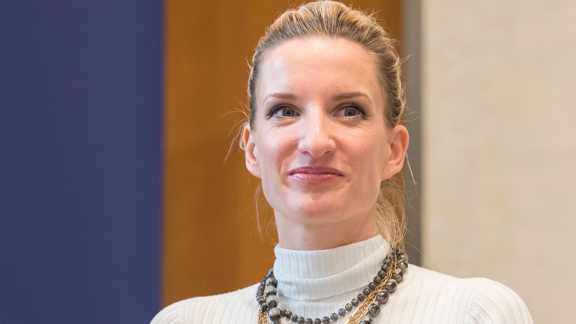 Moderátorka Adela Vinczeová.