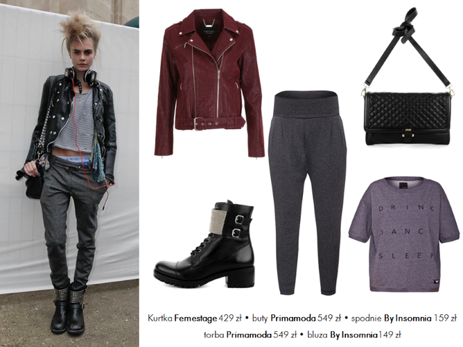 Jesienny glam rock. STYLIZACJE