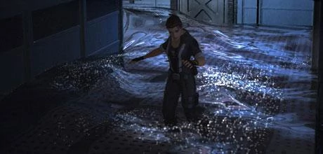 Screen z gry "Hydrophobia"