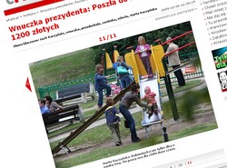 Zobacz, ile kosztuje wnuczka prezydenta