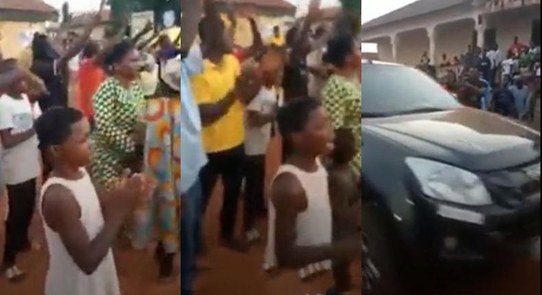  Major (Retired) Derrick Oduro: Angry residents chase out deputy defence minister from his constituency