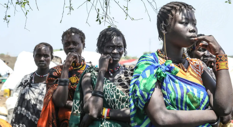 South Sudanese women