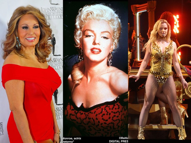 Drugą najseksowniejszą kobietą The “Men’s Health” okrzyknęło Raquel Welch. Na trzecim miejscu znalazła się Marilyn Monroe i tuż za nią Britney Spears