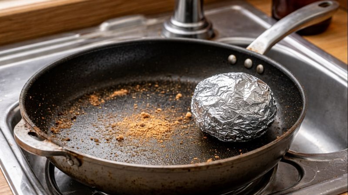 Trik sa aluminijumskom folijom skida masnoću sa šerpi i tiganja kao nijedan proizvod