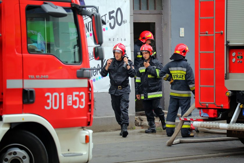 Pożar na Limanowskiego w Łodzi. Nie żyje 58-letnia kobieta