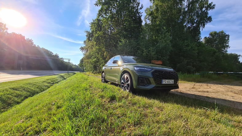 Audi Q5 Sportback S line 40 TDI quattro S tronic - rocznik 2021